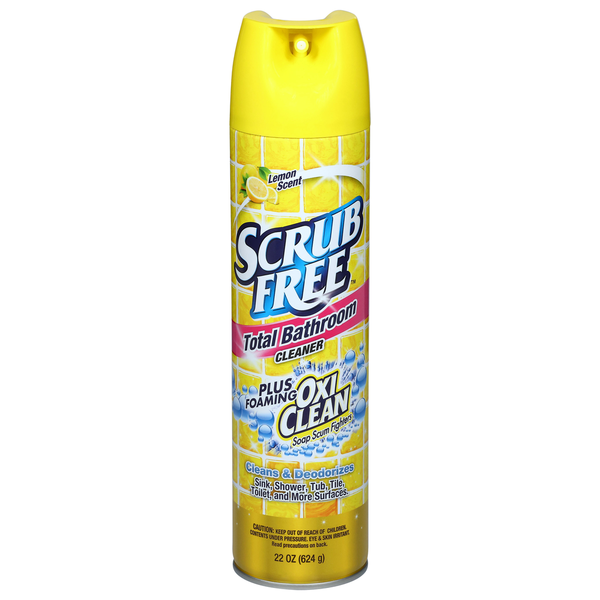 Scrub Free Lemon Scent Total Bathroom Cleaner
