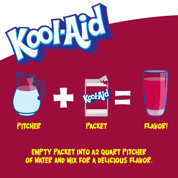 Kool-Aid Unsweetened Black Cherry Artificially Flavored Powdered Soft Drink Mix