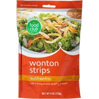 Food Club Authentic Wonton Strips️