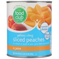 Food Club Yellow Cling Sliced Peaches In A Blend O...
️ DestGlow