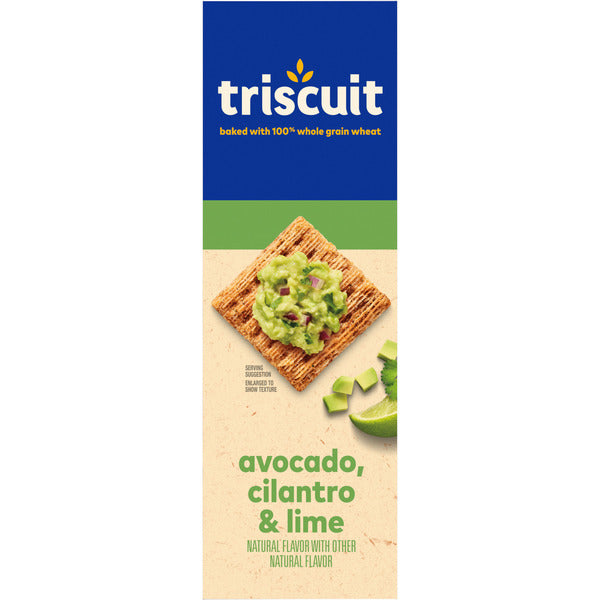 TRISCUIT Avocado, Cilantro & Lime Whole Grain Wheat Crackers