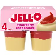 Jell-O Original Strawberry Ready-to-Eat Cheesecake...
️
