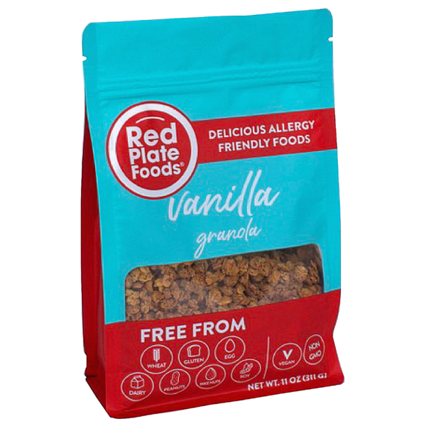 Red Plate Foods Vanilla Granola, Gluten Free & Peanut Free