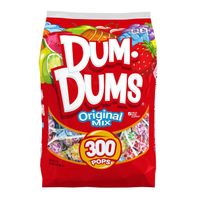 Dum Dums Original Mix Lollipops, Assorted Flavor Candy