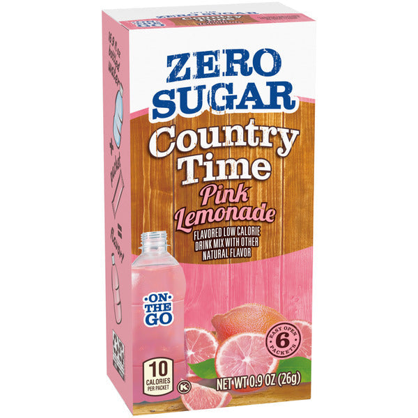 Country Time Zero Sugar Pink Lemonade Drink Mix