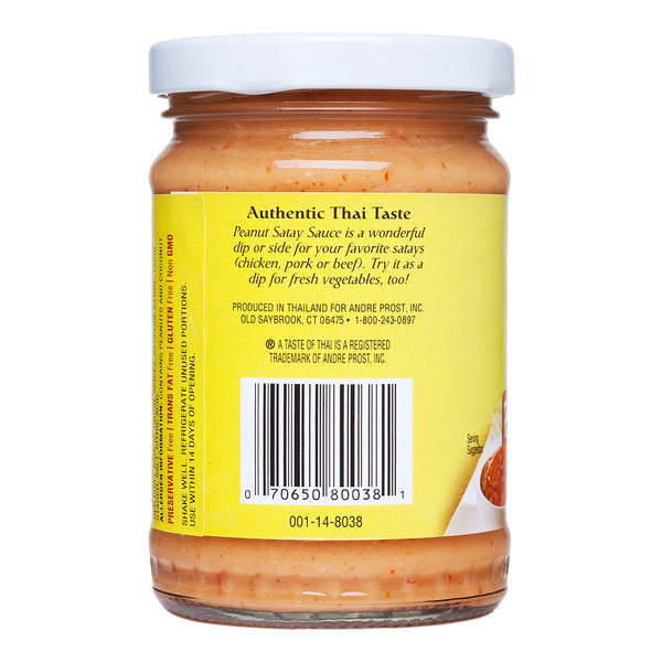 A Taste of Thai Peanut Satay Sauce