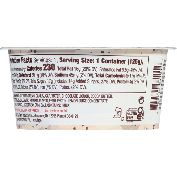 FAGE Stracciatella Cultured Cream Dessert
