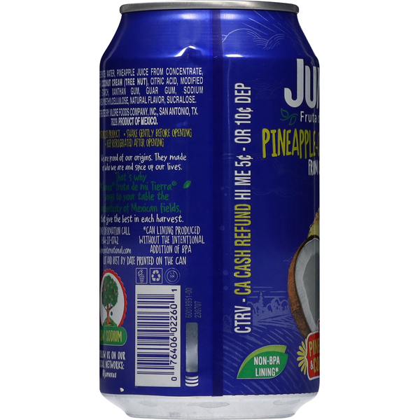 Jumex Nectar, from Concentrate, Pineapple-Coconut