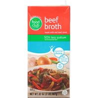 Food Club Beef Broth️