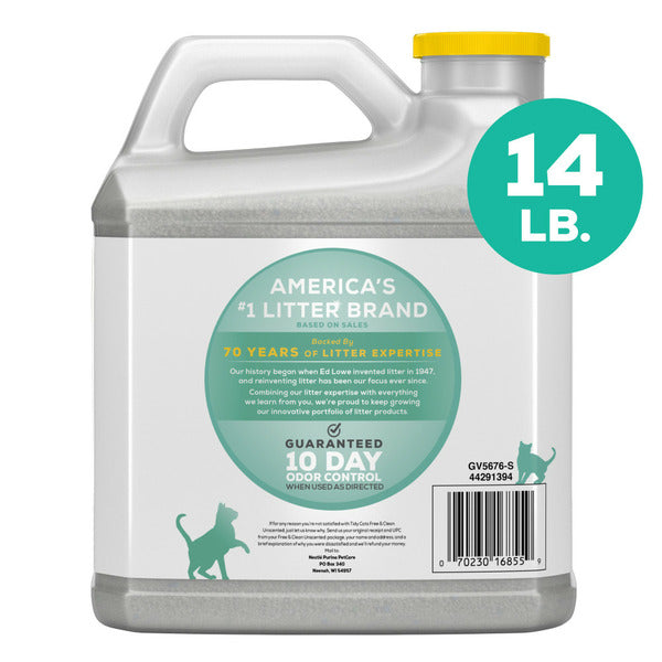 Purina Tidy Cats Clumping Cat Litter, Free & Clean Unscented Multi Cat Litter