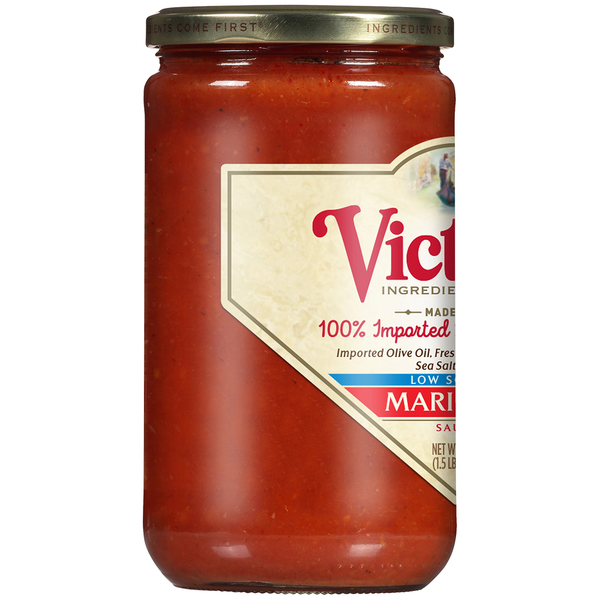 Victoria Low Sodium Marinara Sauce