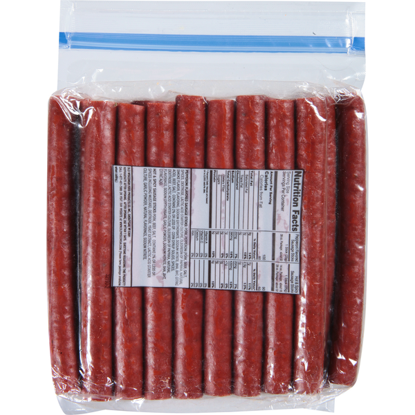 Old Wisconsin Sausage Sticks, Hot & Spicy, Medium Heat