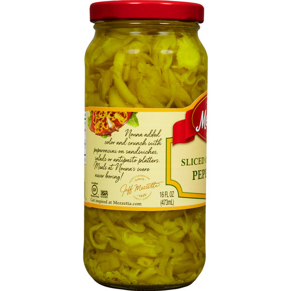 Mezzetta Sliced Golden Greek Peperoncini