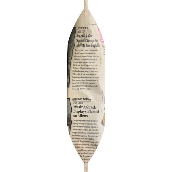 The Daily Crave Lentil Chips, Himalayan Pink Salt