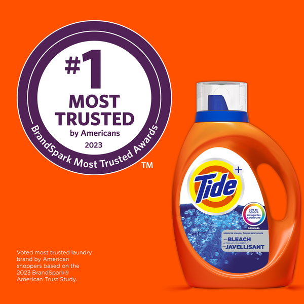 Tide Bleach Alternative Liquid Laundry Detergent, Original