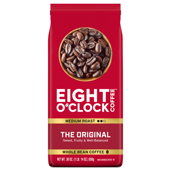 Eight O’Clock Whole Bean Medium Roast The Original Coffee