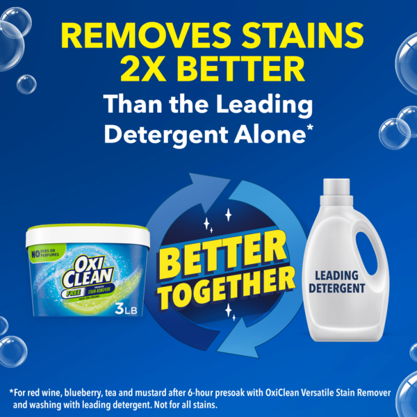 OxiClean Free Versatile Stain Remover Powder