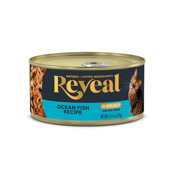Reveal Natural Wet Cat Food, Ocean Fish in Gravy