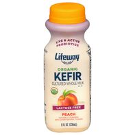 Lifeway Organic Lactose Free Peach Kefir️
