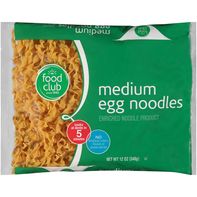 Food Club Enriched Noodle Product, Medium Egg Nood...
️