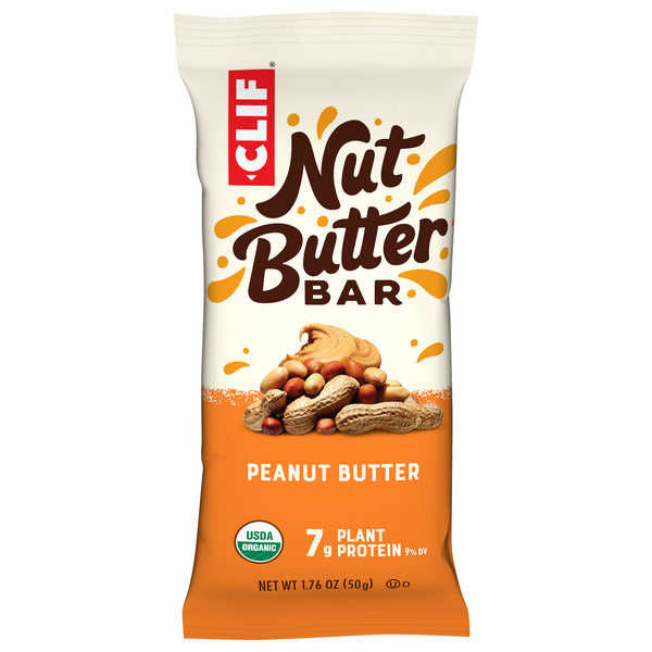 CLIF BAR Peanut Butter Organic Nut Butter Filled Energy Bar