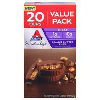 Atkins Peanut Butter Cups, Treat, Value Pack