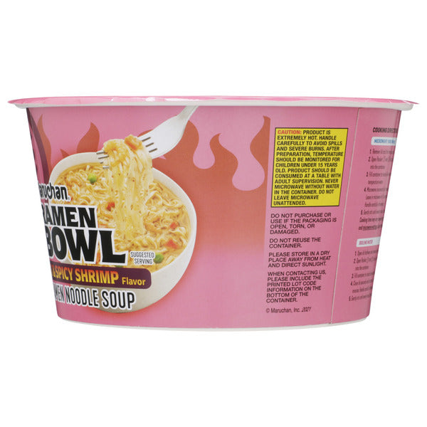 Maruchan Ramen Bowl, Hot & Spicy Shrimp