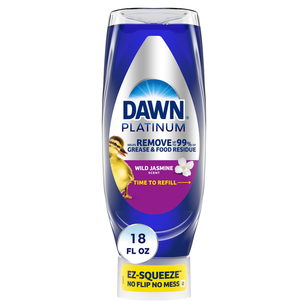 Dawn Platinum EZ-Squeeze Dish Soap, Wild Jasmine