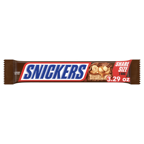 SNICKERS Milk Chocolate College Basketball Candy Share Size Bar