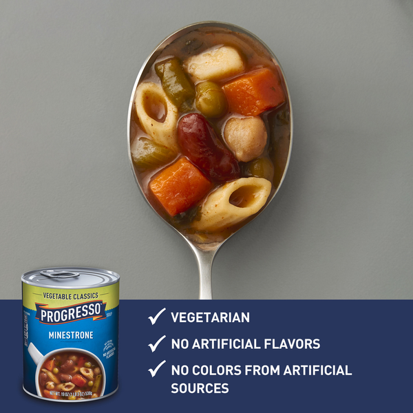Progresso Vegetable Classics Canned Minestrone Soup