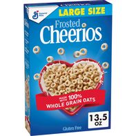 General Mills Frosted Cheerios Large Size Cereal️ DestGlow