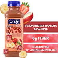 Naked Boosted Smoothie Strawberry Banana Machine️