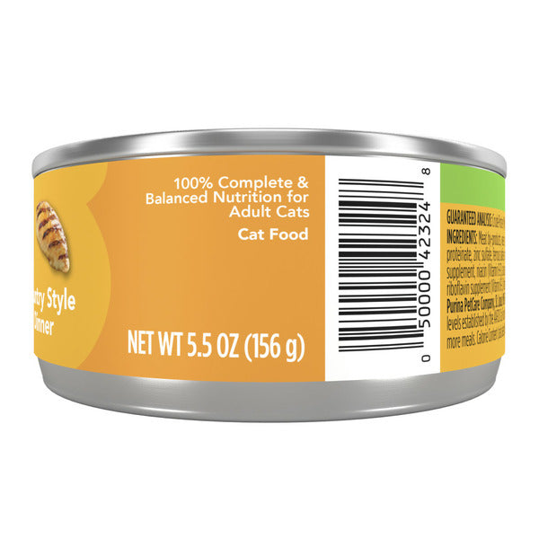 Purina Friskies Wet Cat Food Pate, Country Style Dinner
