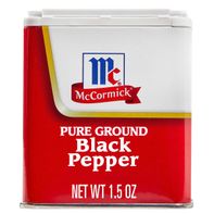 McCormick Pure Ground Black Pepper️