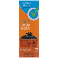 Simply Done Flap Tie Large Trash Bags️ DestGlow