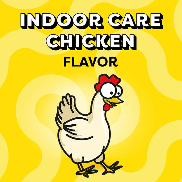 TEMPTATIONS Indoor Care Crunchy and Soft Cat Treats, Chicken Flavor