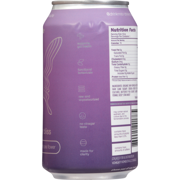 RMBR Functional Kombucha, Lavender Bliss