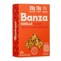 Banza Shells Pasta, Gluten Free, High Protein, Low...
️
