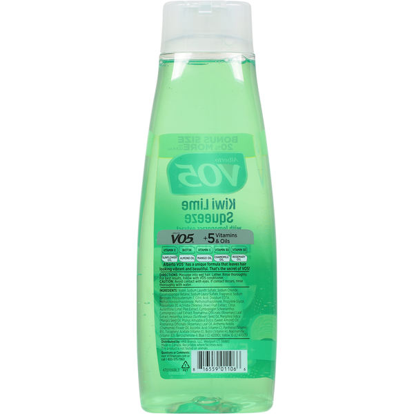 Alberto VO5 Shampoo, Clarifying, Kiwi Lime Squeeze