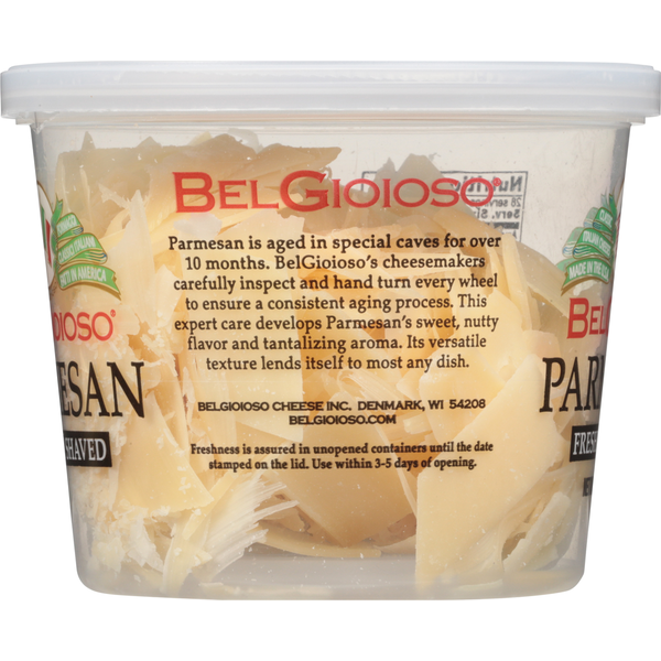 BelGioioso Freshly Shaved Cheese, Parmesan
