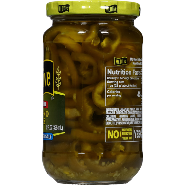 Mt. Olive Jalapeno Slices, Candied