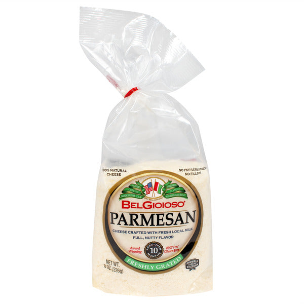 BelGioioso Cheese, Freshly Grated Parmesan Twist Tie Bag