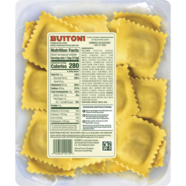 Buitoni Four Cheese Ravioli Family Size