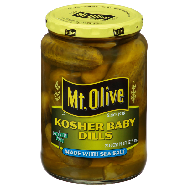 Mt. Olive Kosher Baby Dill Pickles