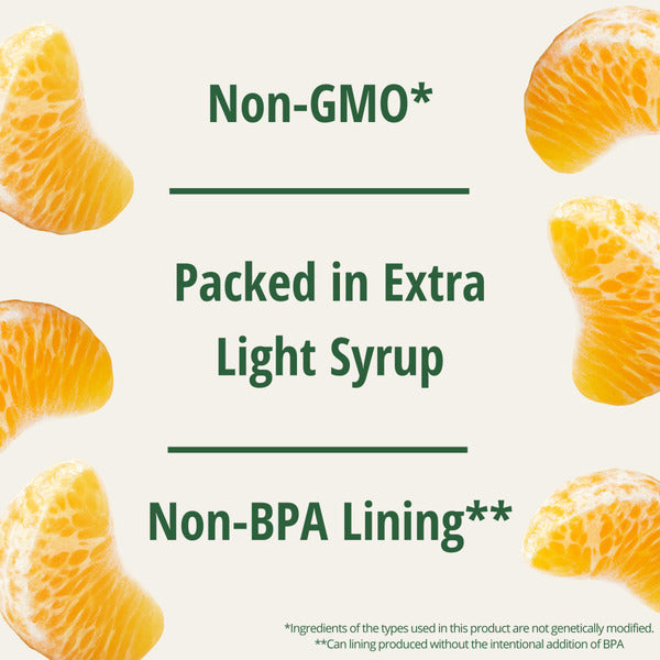 Del Monte Mandarin Oranges in Extra Light Syrup