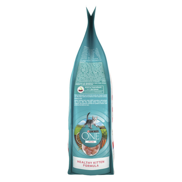 Purina ONE High Protein, Natural Dry Kitten Food, +Plus Healthy Kitten Formula