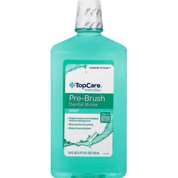 TopCare Dental Rinse, Pre-Brush, Mint