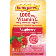 Emergen-C Vitamin C Fizzy Drink Mix Raspberry️ DestGlow