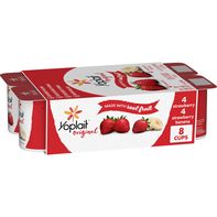 Yoplait Original Low Fat Strawberry and Strawberry...
️