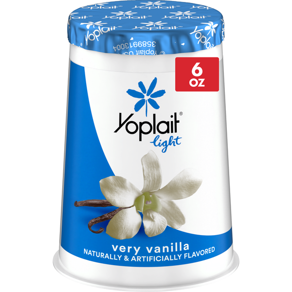 Yoplait Light Very Vanilla Fat Free Yogurt Cup